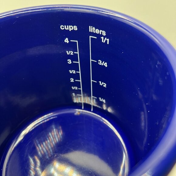 Kristaal Austria Enamelware Blue Measuring Cup - Picture 3 of 10